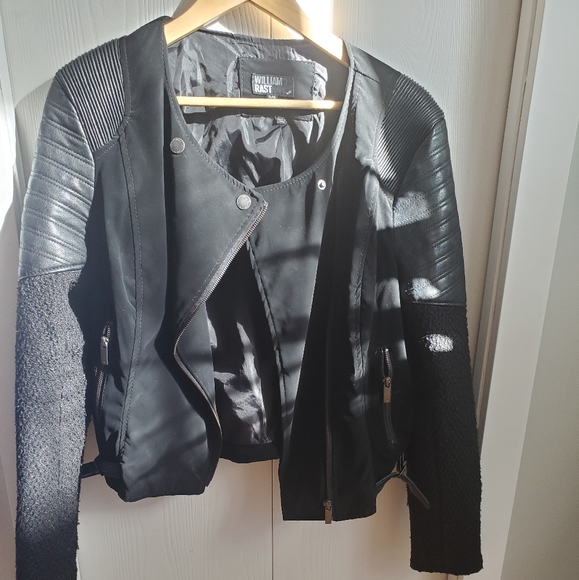 William Rast Jacket with leather details - Picture 1 of 7